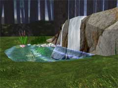 Watergarden OpenGL demo